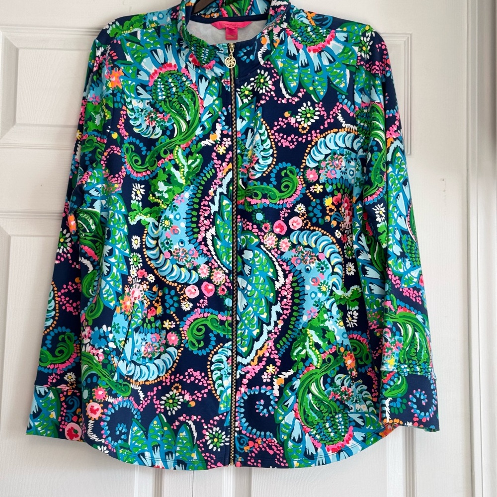 Lilly Pulitzer full zip Leona